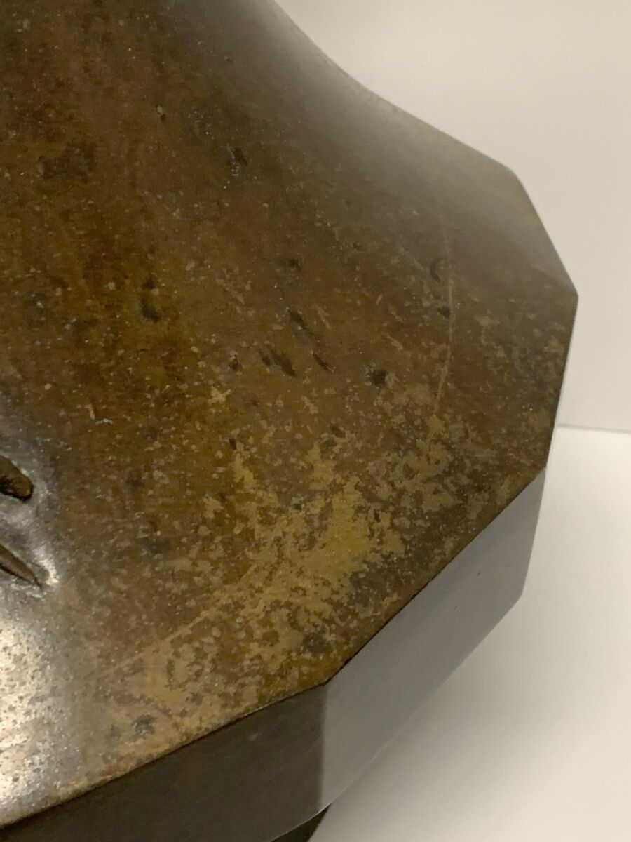 Japanese Meiji Period Large Bronze Vessel - Image 8