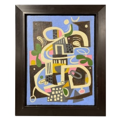 Noted Palm Springs Artist Gary Janis 2018 Abstract