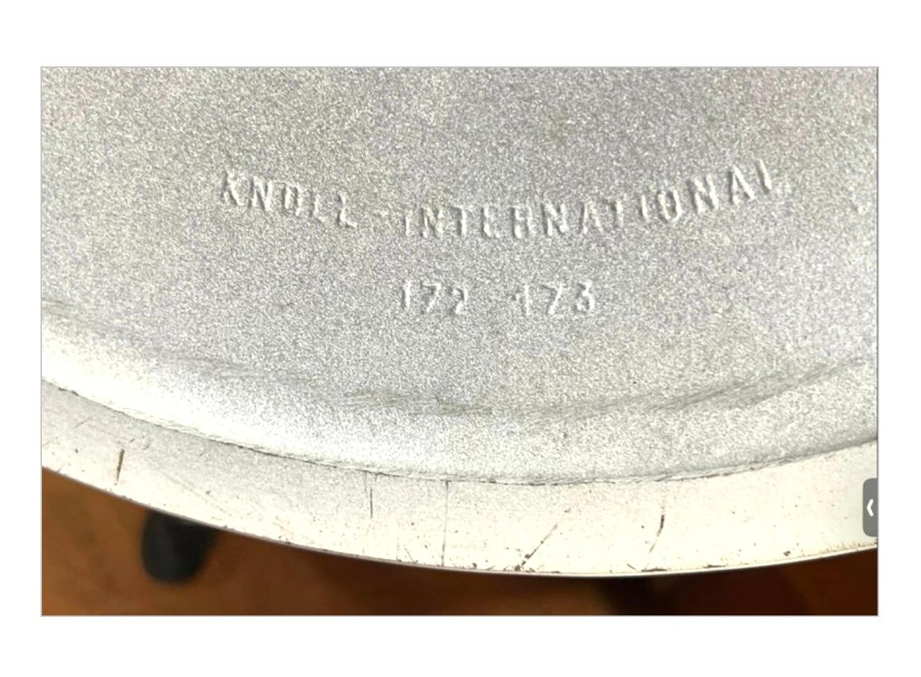 Early Production 42 inch Knoll Saarinen Tulip Top with Marble Top - Image 2