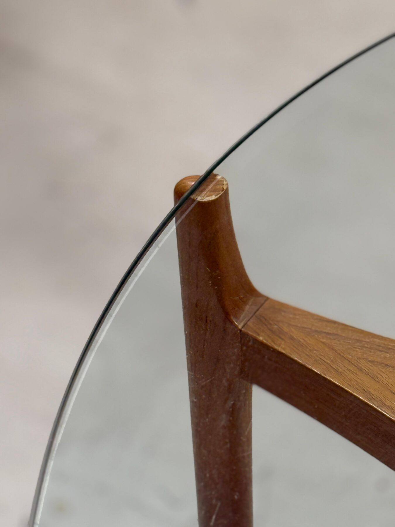 Sven Ellekaer for Christian Linneberg coffee table in Teak and Glass - Image 7