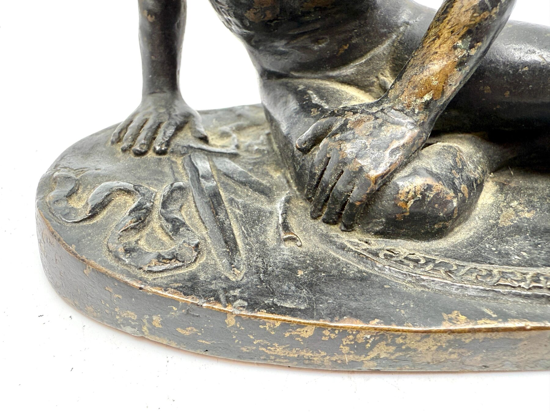 Grand Tour Neoclassical Bronze of “The Dying Gaul” - Image 2