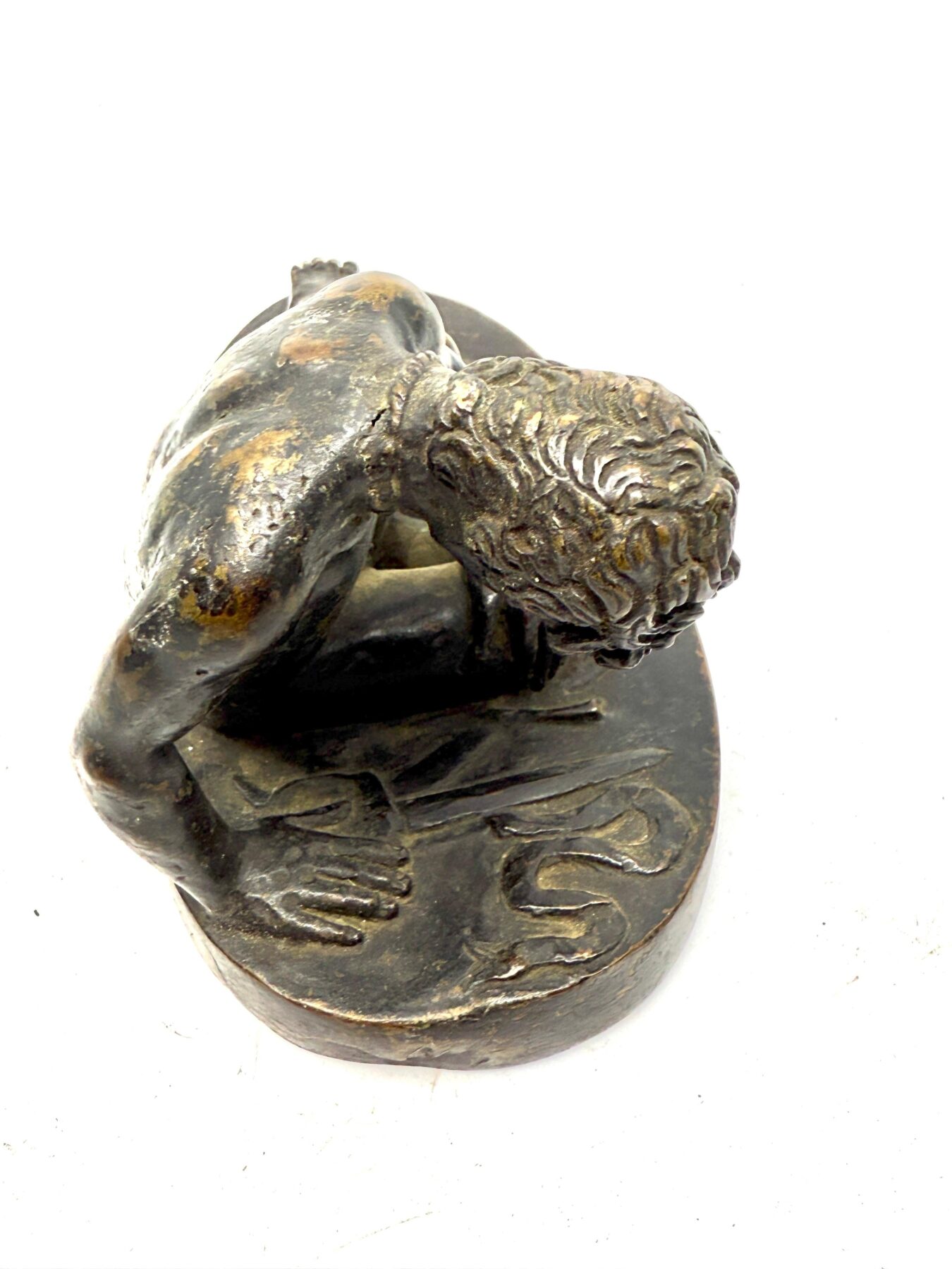 Grand Tour Neoclassical Bronze of “The Dying Gaul” - Image 8