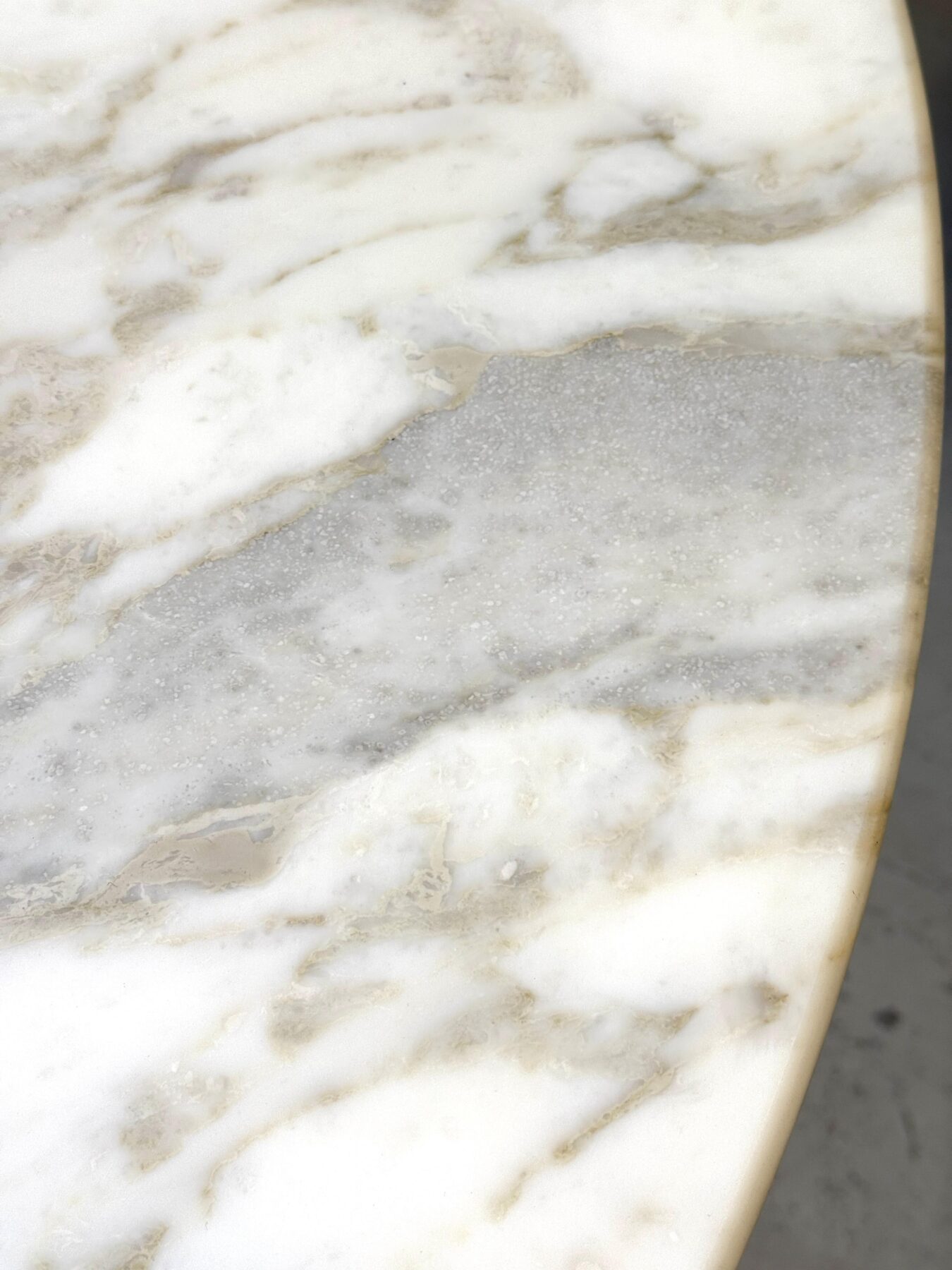 Early Production 42 inch Knoll Saarinen Tulip Top with Marble Top - Image 8