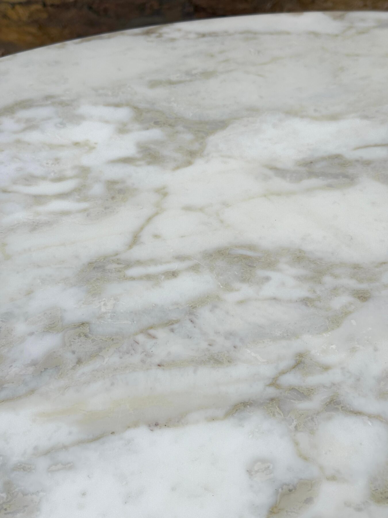 Early Production 42 inch Knoll Saarinen Tulip Top with Marble Top - Image 12