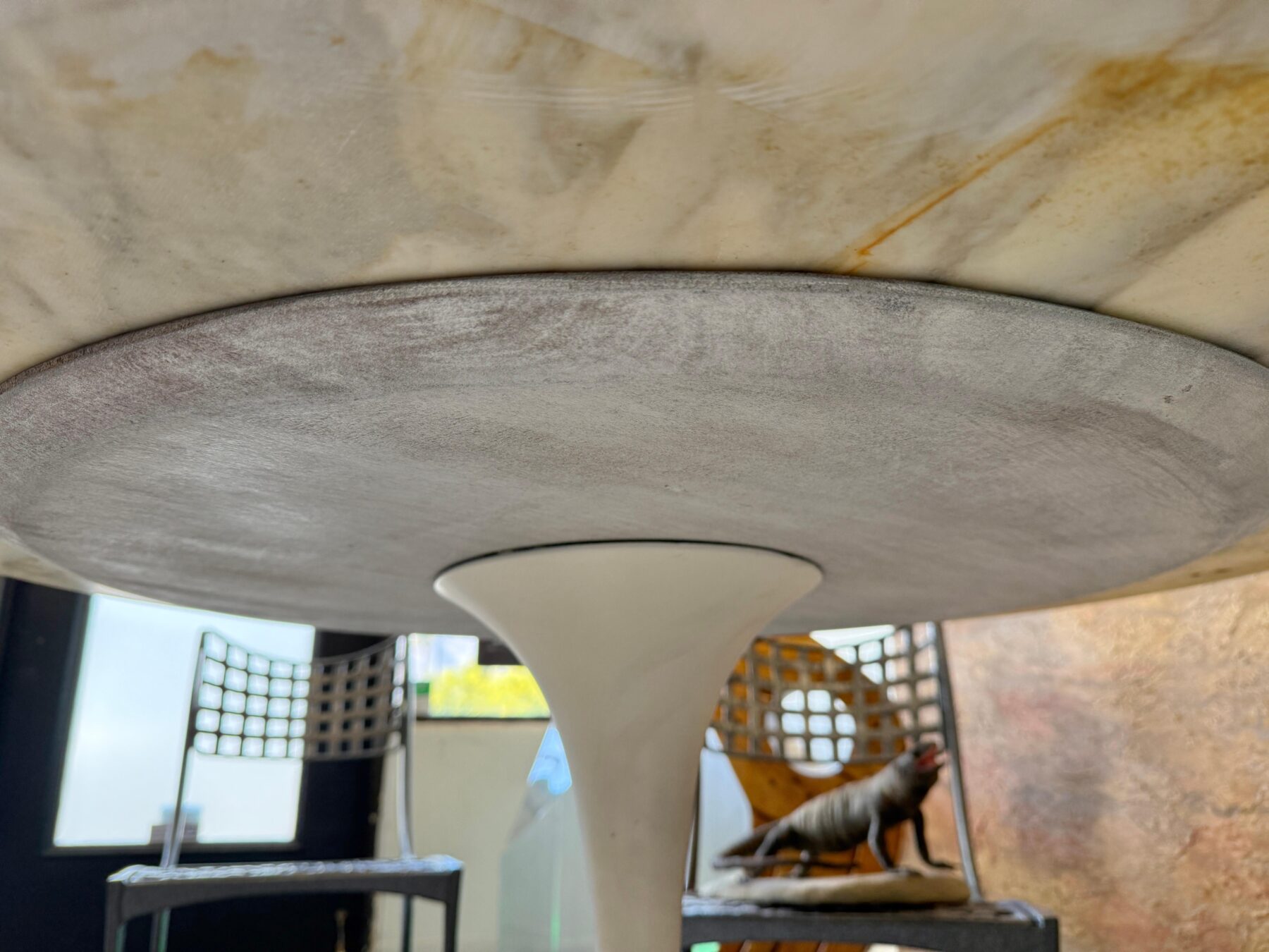 Early Production 42 inch Knoll Saarinen Tulip Top with Marble Top - Image 16