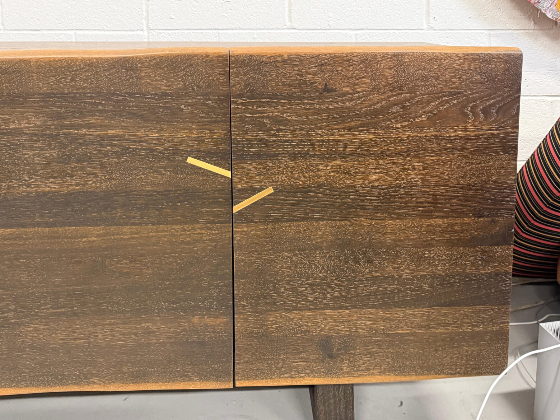 Artisan Made Live Edge Credenza Sideboard - Image 4