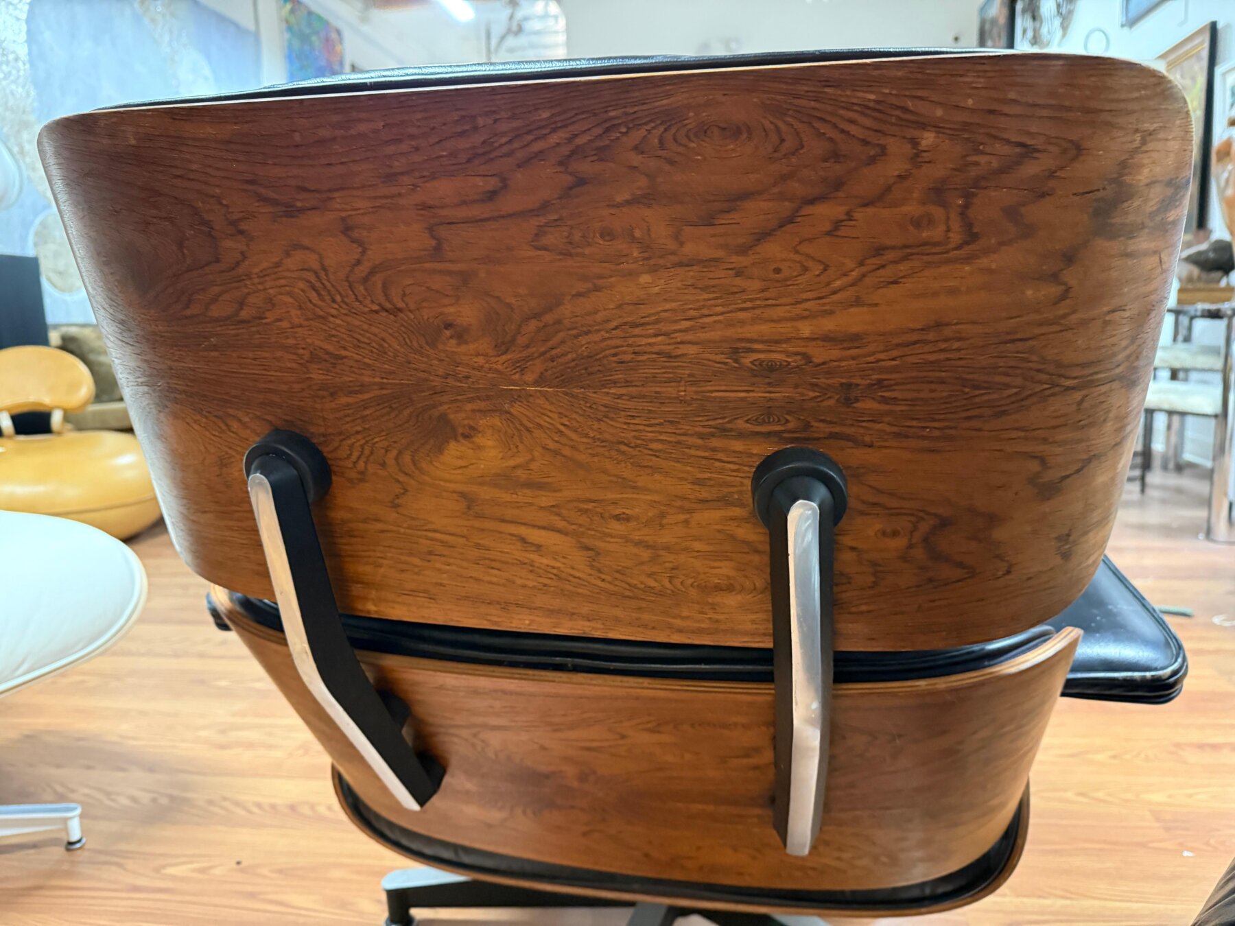 Rare 1964 Rosewood Herman Miller Eames Lounge chair and Ottoman w/Original Receipt - Image 13