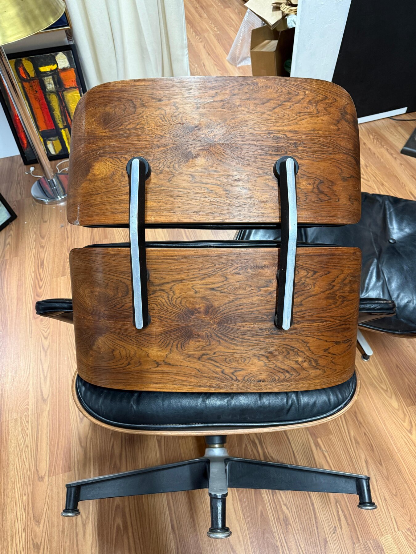 Rare 1964 Rosewood Herman Miller Eames Lounge chair and Ottoman w/Original Receipt - Image 14