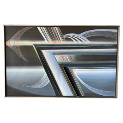 George Dergalis 1971 “Speed of Light” Construction Multi Media