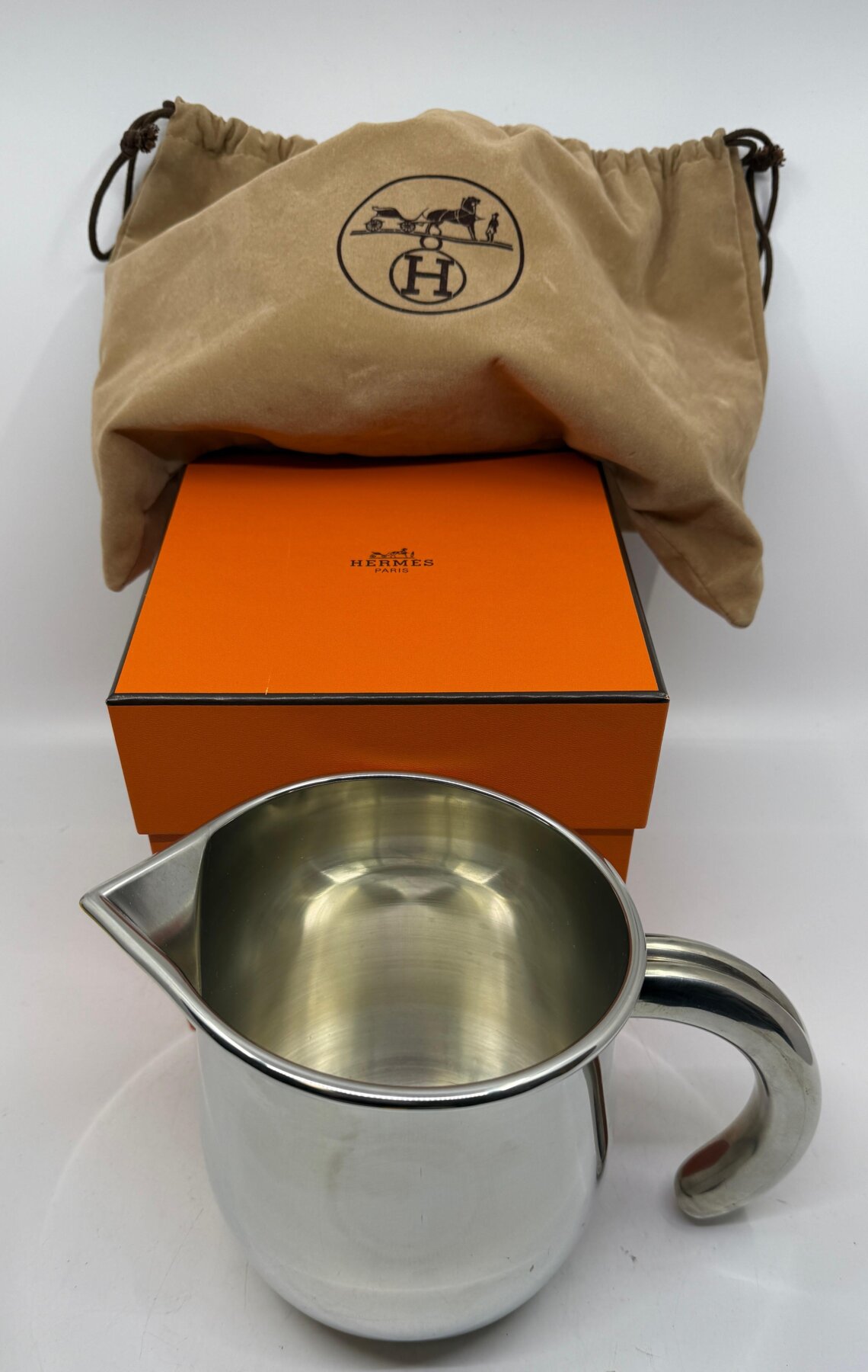 Hermes Etain Pitcher with Original Box - Image 2