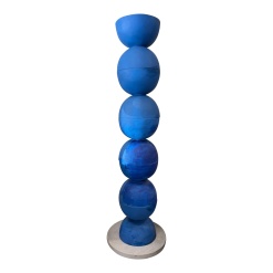 Large Whimsical Abstract Ball Sculpture by Palm Springs Artist